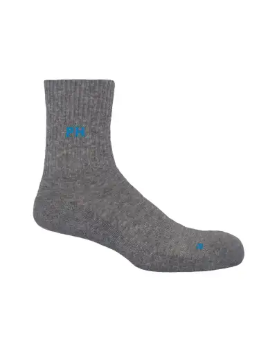 Men PEPER HAROW 3 Pack Essential Quarter Mens Sport Socks - Grey £27.00