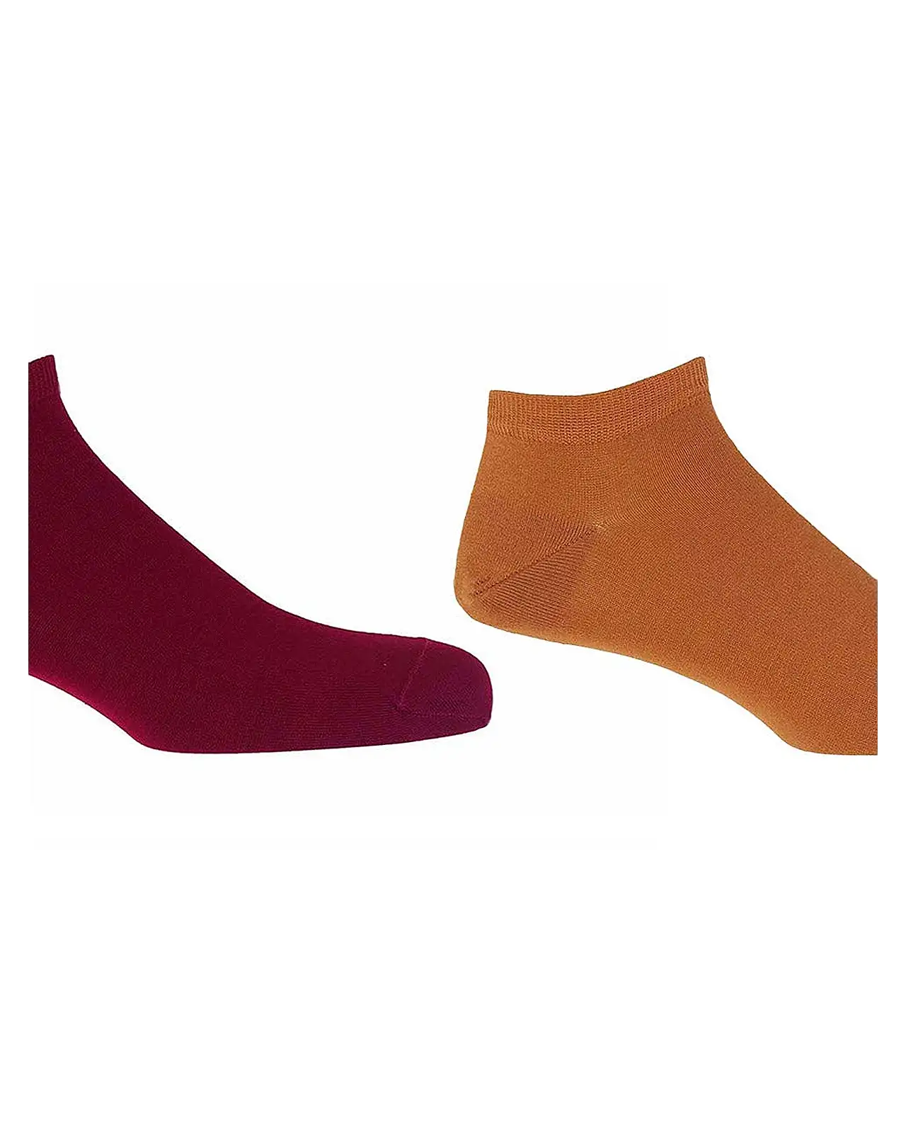 Men PEPER HAROW Classic Mens Trainer Socks Bundle - Burgundy Burnt Orange £18.00