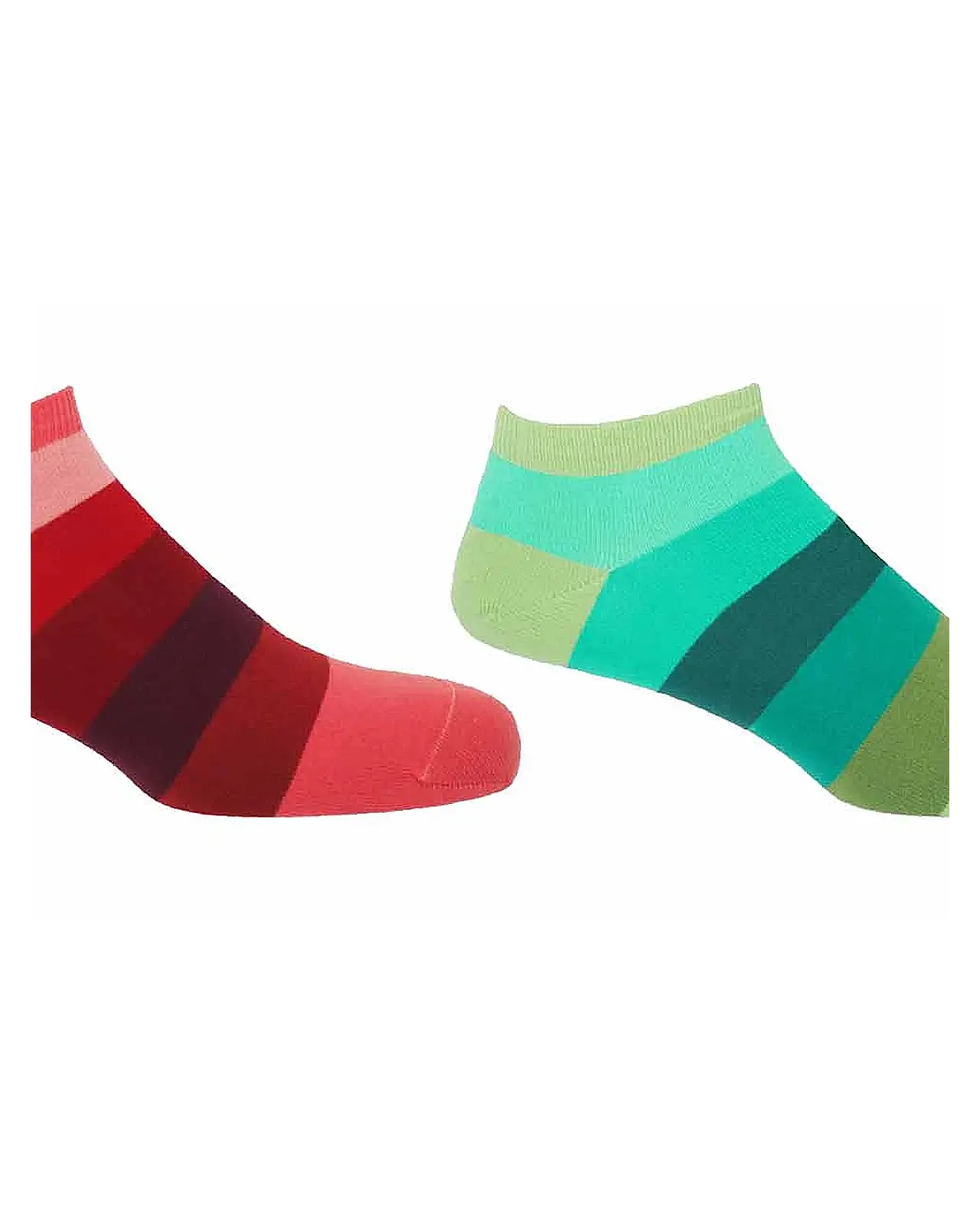 Men PEPER HAROW Block Stripe Mens Trainer Socks Bundle - Fire Earth £18.00