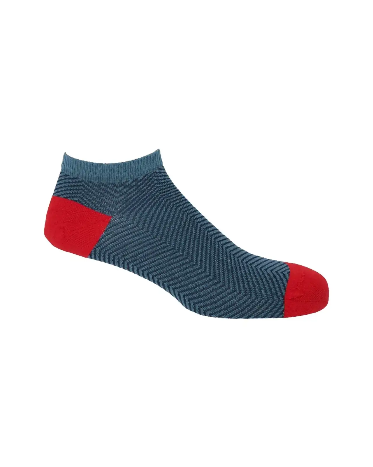Men PEPER HAROW Lux Taylor Mens Trainer Socks - Blue £13.00