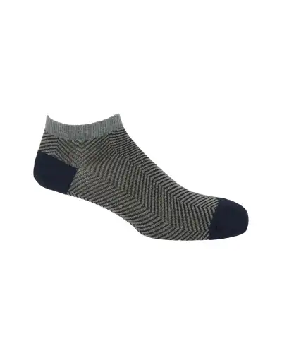 Men PEPER HAROW Lux Taylor Mens Trainer Socks - Grey £13.00