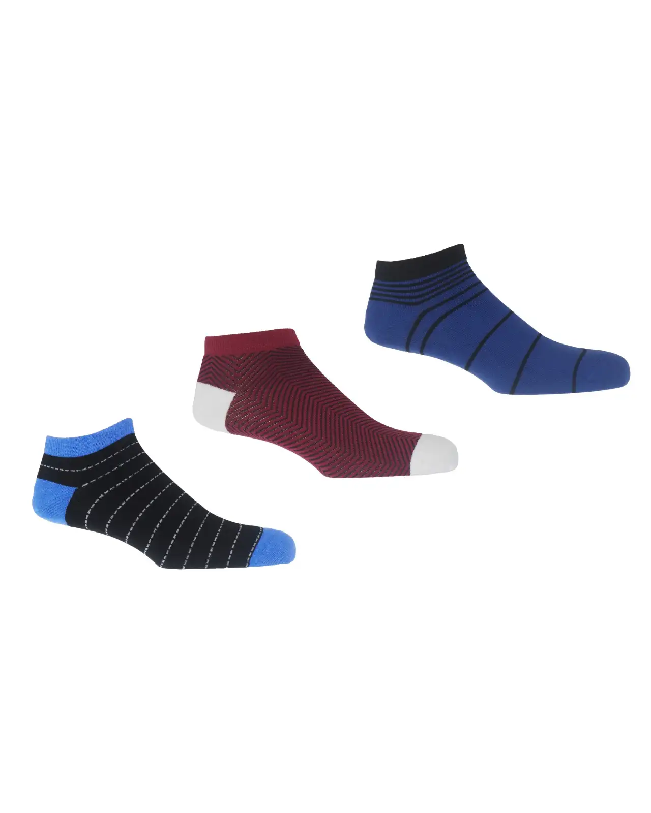 Men PEPER HAROW Mens Trainer Socks Bundle - Dash Lux Retro £29.00