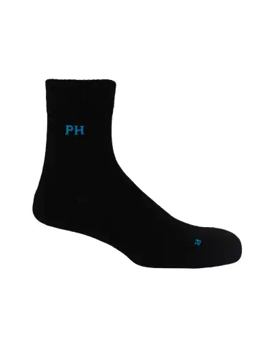 Men PEPER HAROW 3 Pack Essential Quarter Mens Sport Socks - Black £27.00