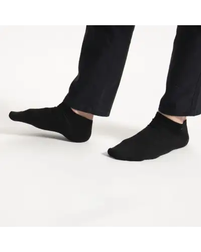 Men PEPER HAROW Classic Mens Trainer Socks - Black £13.00