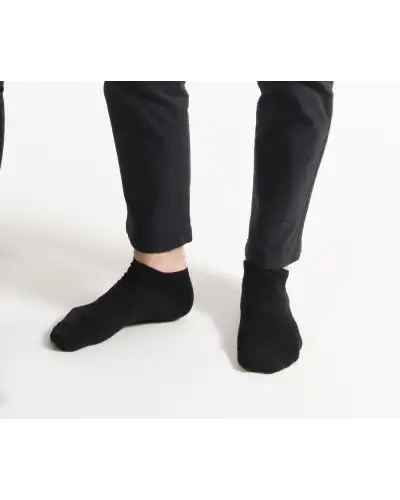 Men PEPER HAROW Classic Mens Trainer Socks - Black £13.00