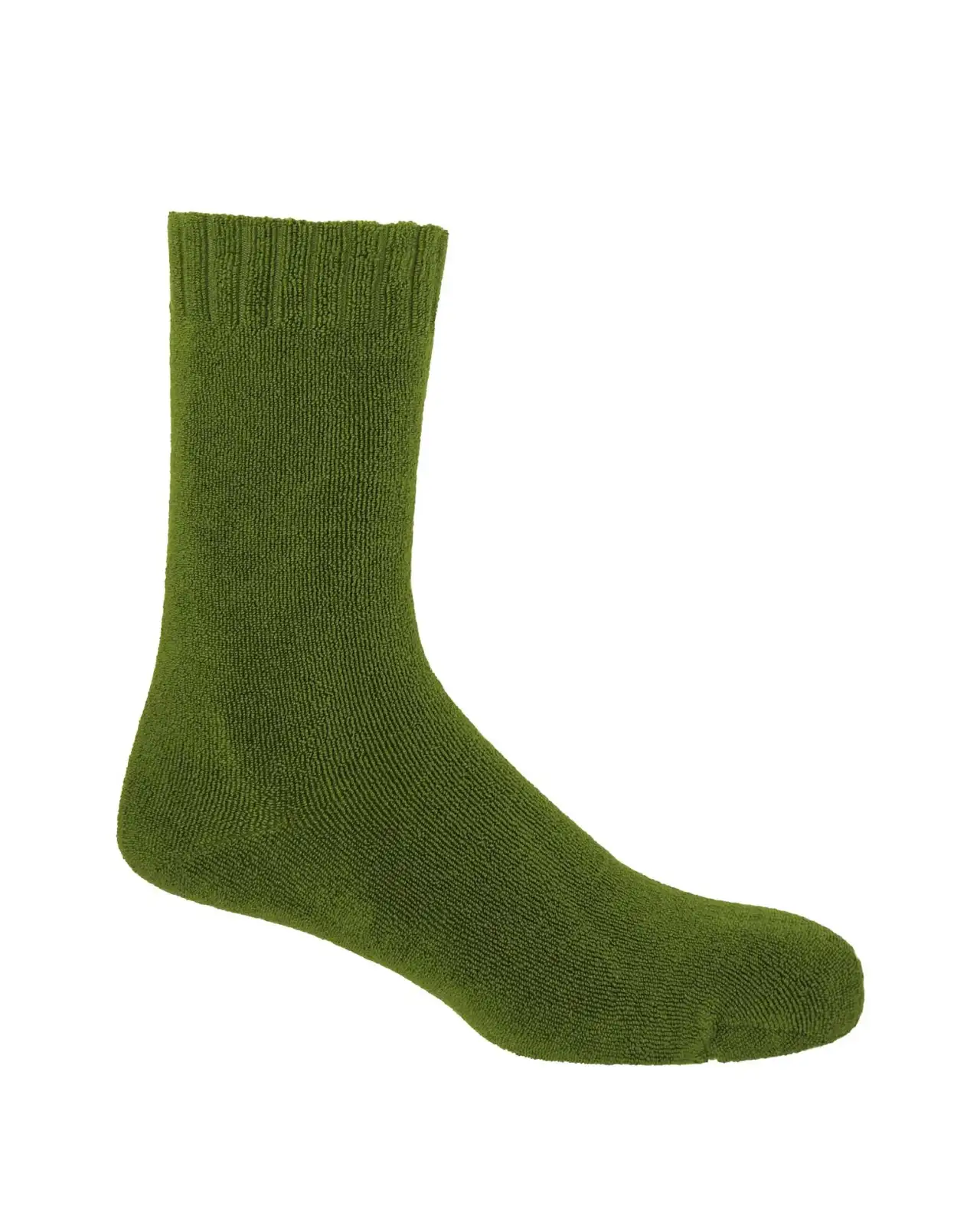 Men PEPER HAROW Ribbed Cuff Mens Bed Socks - Green £15.00