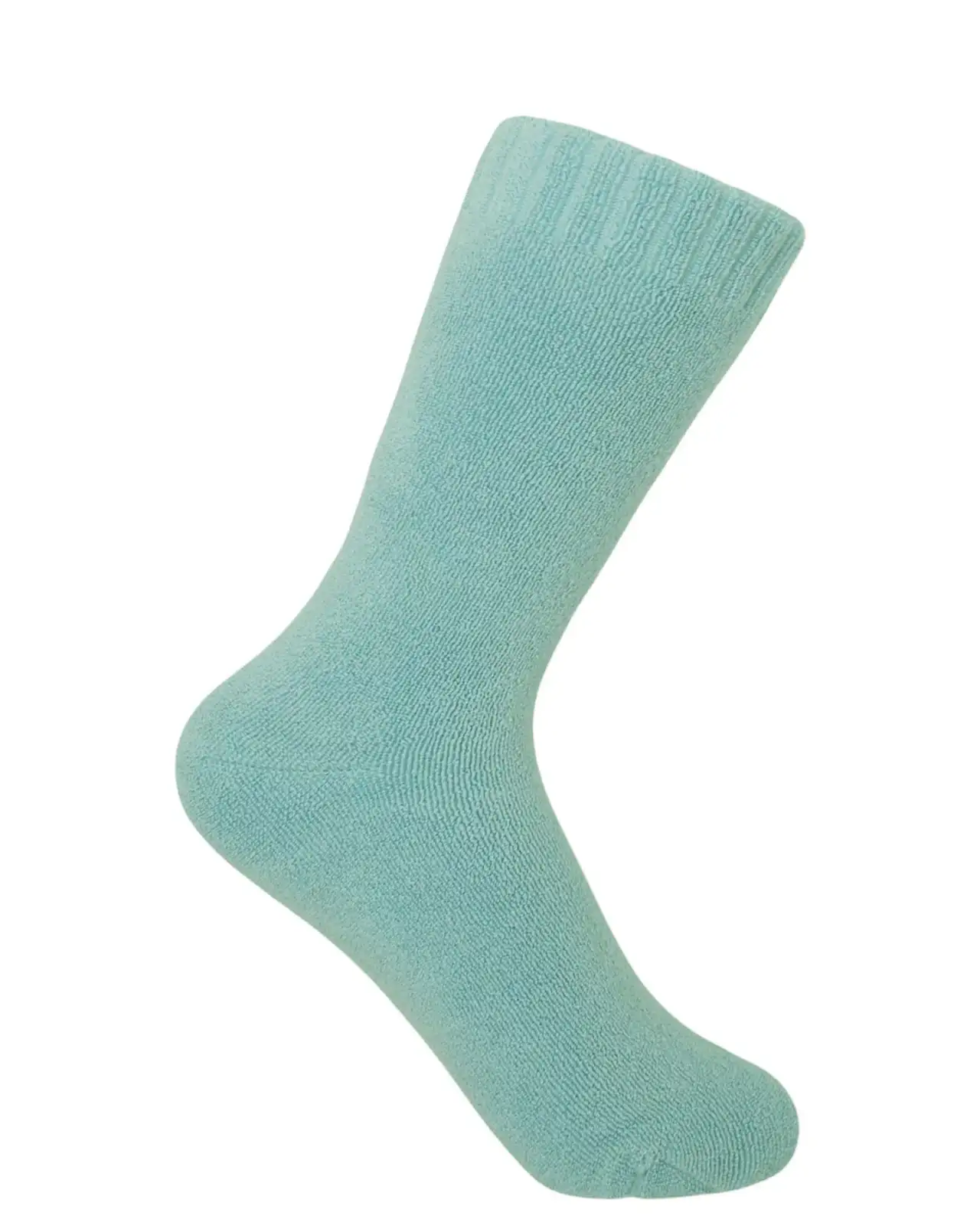 Women PEPER HAROW Ribbed Cuff Womens Bed Socks - Blue £15.00