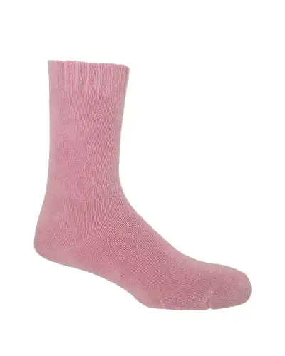 Men PEPER HAROW Ribbed Cuff Mens Bed Socks - Pink £15.00