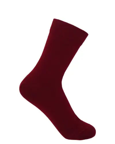 Women PEPER HAROW Classic Womens Socks - Burgundy £15.00