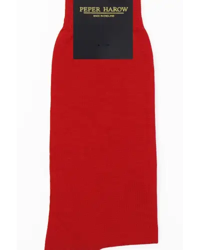 Men PEPER HAROW Classic Mens Socks - Red £16.00