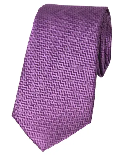 Silk Ties Soprano Ties Soprano Lilac Herringbone Silk Tie £23.00