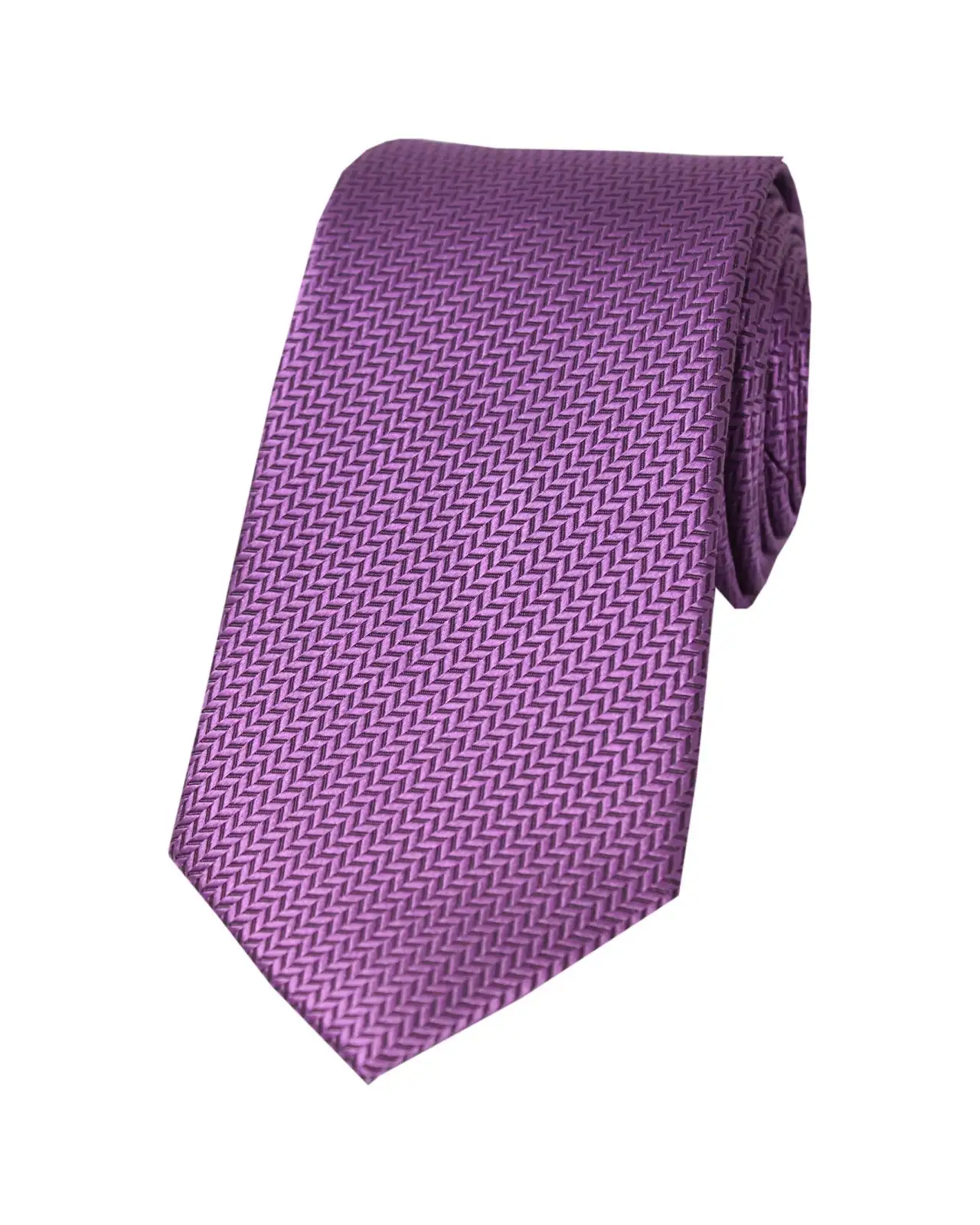 Silk Ties Soprano Ties Soprano Lilac Herringbone Silk Tie £23.00