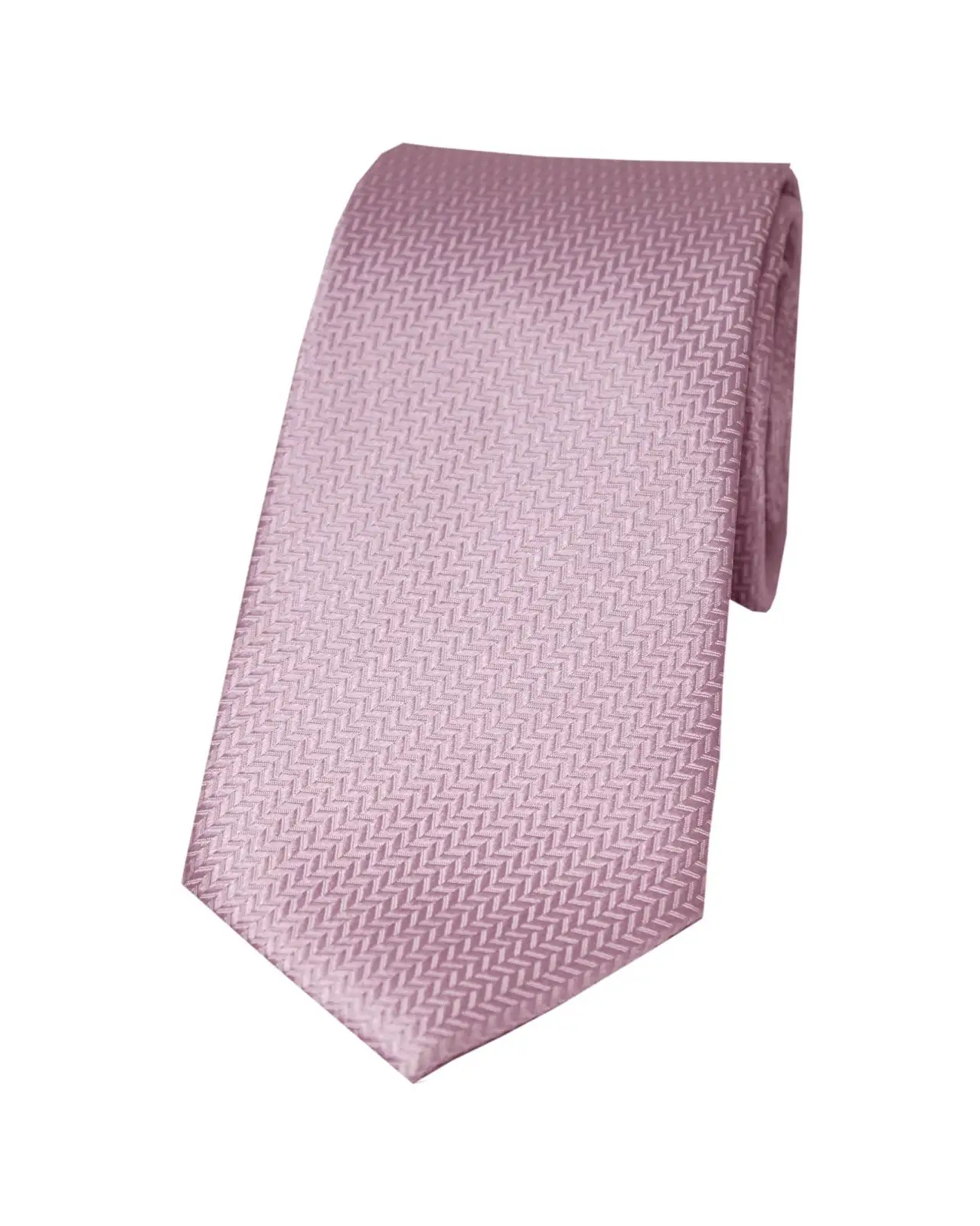 Silk Ties Soprano Ties Soprano Pale Lilac Herringbone Silk Tie £23.00