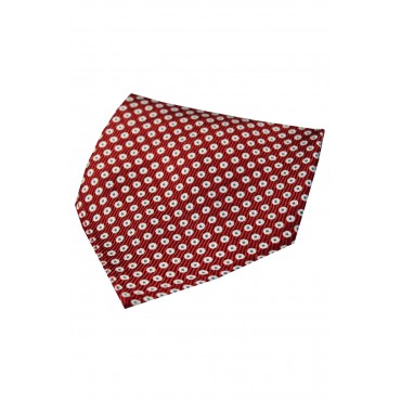 Silk Hankies Soprano Ties Soprano Red With White And Blue Spots Silk Hanky £15.00