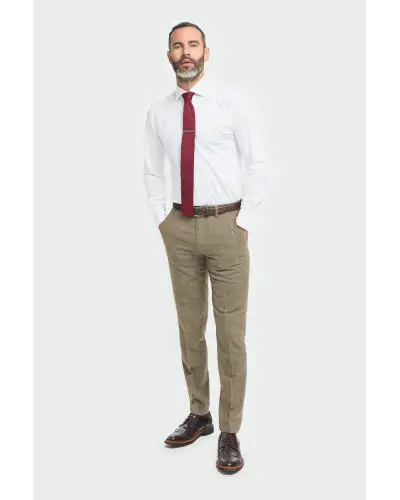 Trousers Victory and Innsbruck Gaston Sage Tweed Trousers £25.00