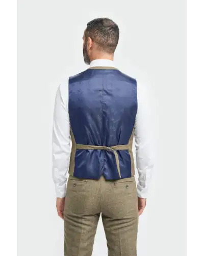 Waistcoats Victory and Innsbruck Gaston Sage Tweed Waistcoat £25.00