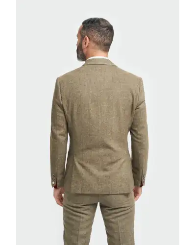 Blazers Victory and Innsbruck Gaston Sage Tweed Slim Fit Blazer £50.00