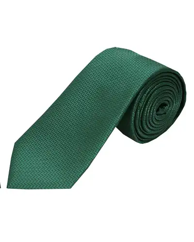 Polyester Ties Soprano Ties Soprano Herringbone Racing Green Polyester Tie £15.00