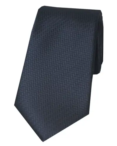 Polyester Ties Soprano Ties Soprano Herringbone Navy Polyester Tie £15.00