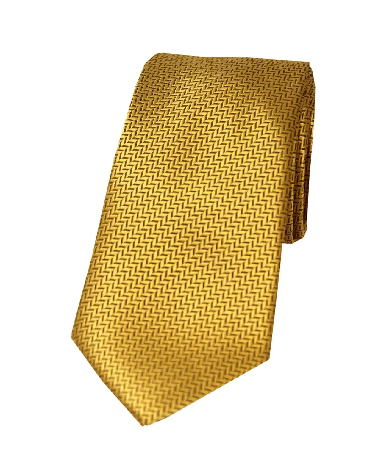 Polyester Ties Soprano Ties Soprano Plain Gold Herringbone Polyester Tie £15.00