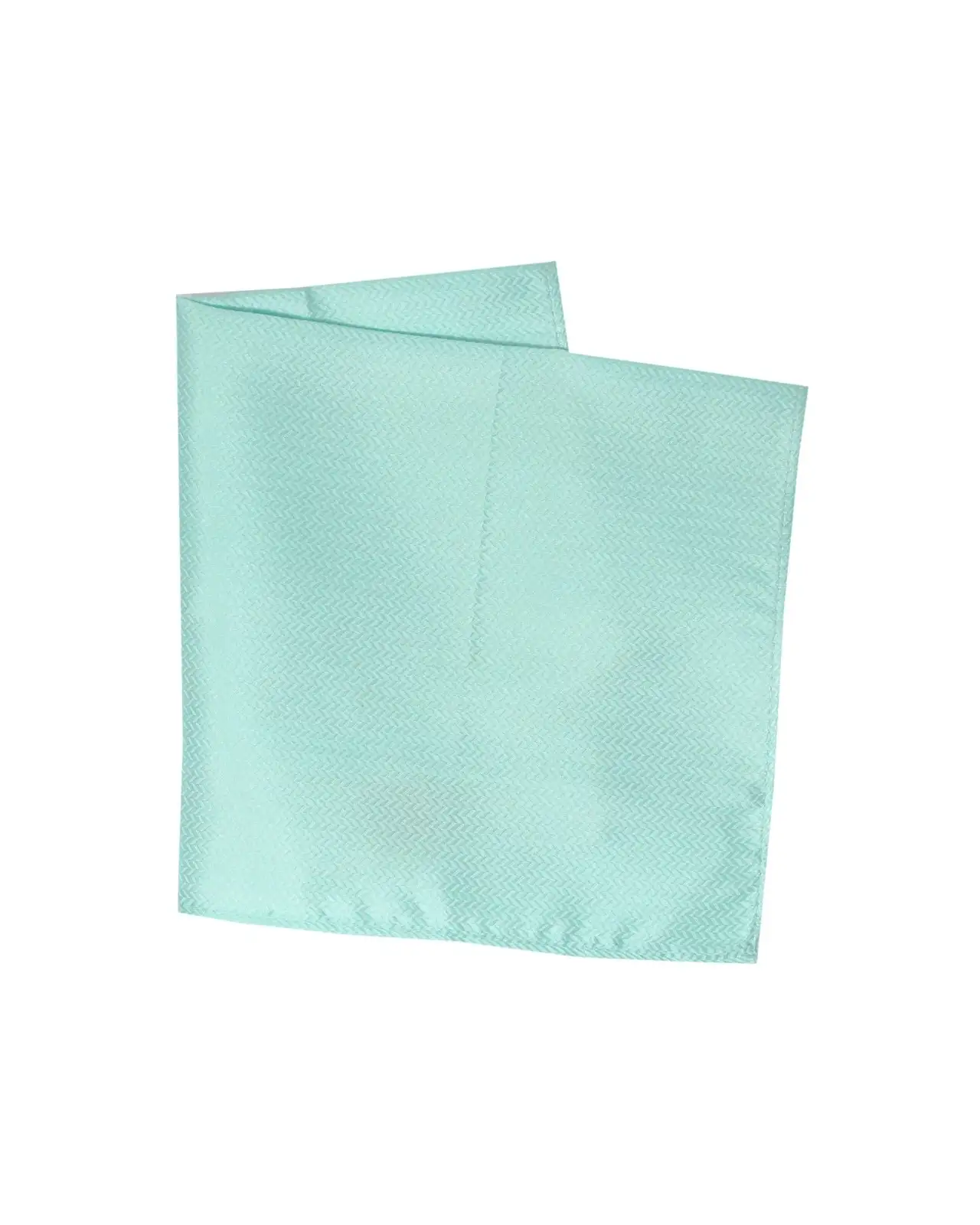 Pocket Square Soprano Ties Soprano Cyan Herringbone Silk Pocket Square £15.00