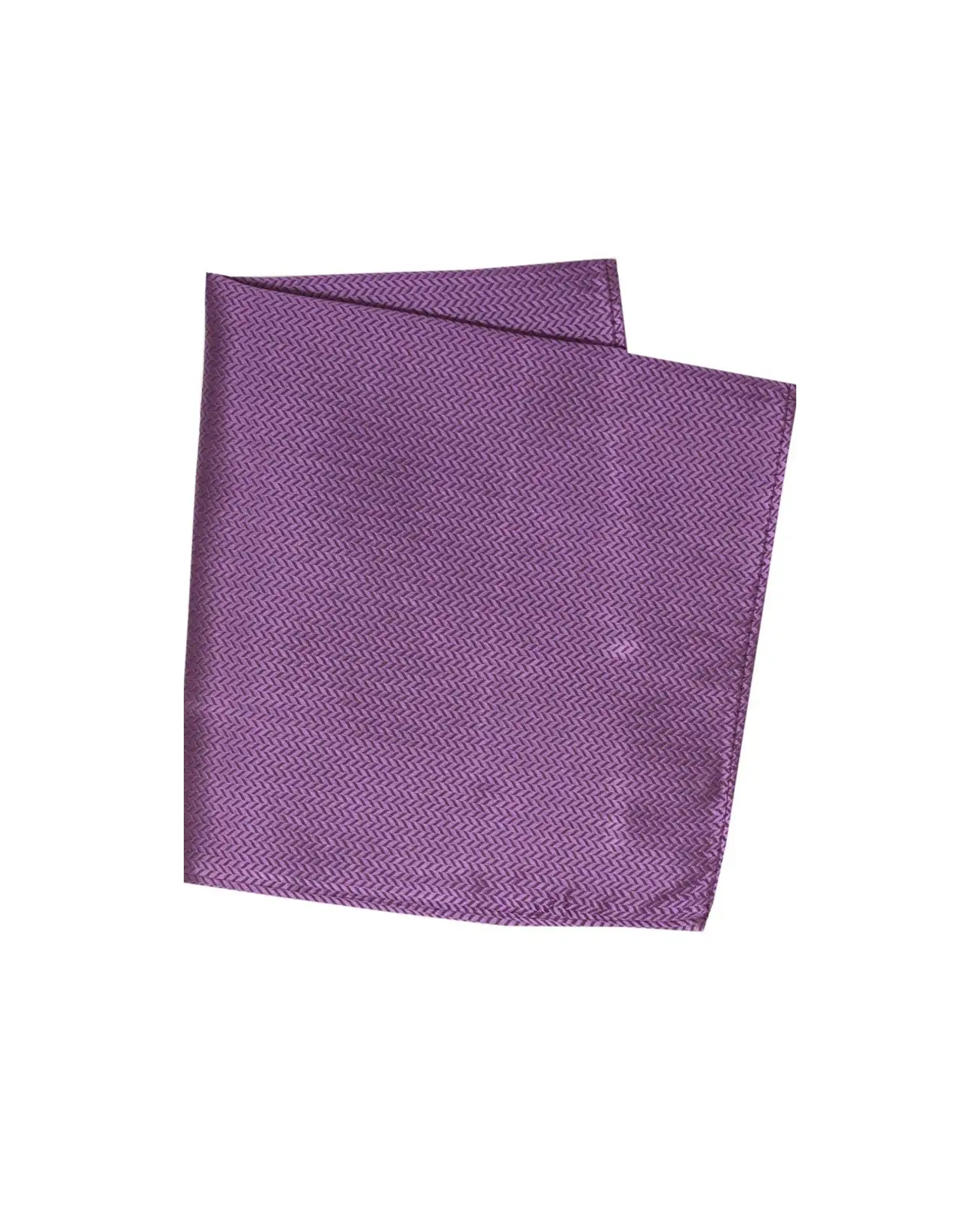 Pocket Square Soprano Ties Soprano Lilac Herringbone Silk Pocket Square £15.00