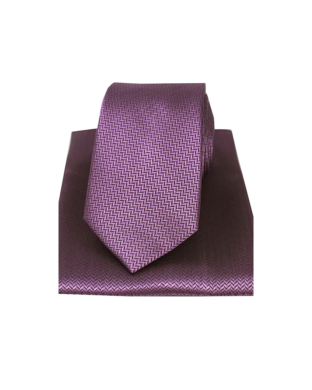 Silk Hankies Soprano Ties Soprano Lilac Herringbone Silk Tie And Hanky Set £34.00