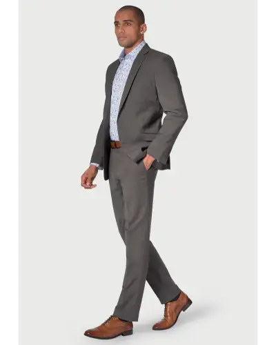 Suit Jackets Brook Taverner Tailored Fit Cassino Grey Washable Suit Jacket £134.00