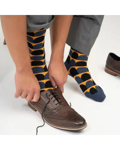 Men PEPER HAROW Ouse Mens Socks - Navy £17.00