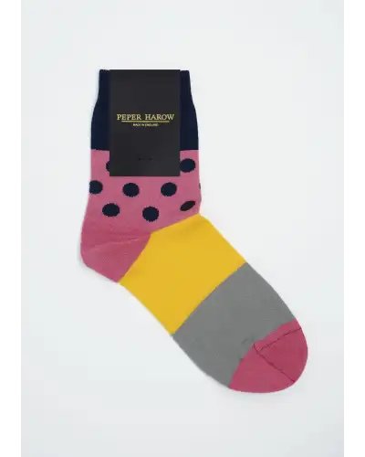 Women PEPER HAROW Mayfair Womens Socks - Navy £15.00