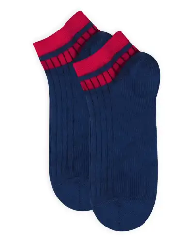 Men PEPER HAROW Old School Mens Trainer Socks - Navy £13.00