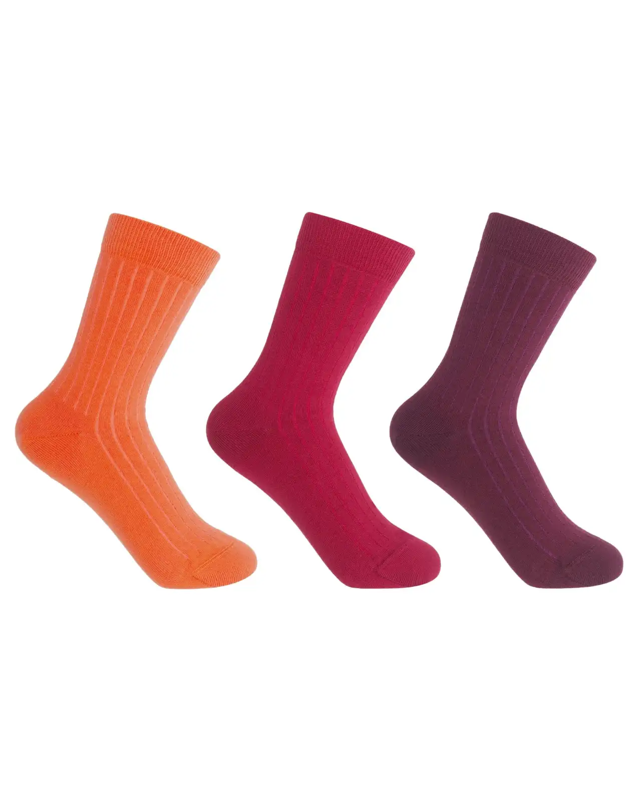 Women PEPER HAROW 3 Pack Essential Womens Socks - Sunset £29.00