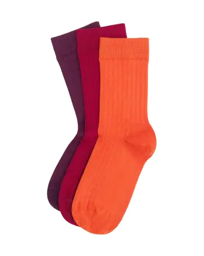 Women PEPER HAROW 3 Pack Essential Womens Socks - Sunset £29.00