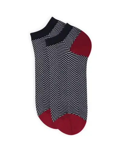 Men PEPER HAROW Lux Taylor Mens Trainer Socks - Black £13.00