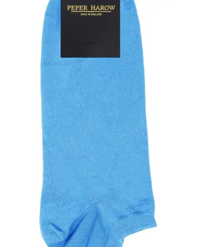 Men PEPER HAROW Classic Mens Trainer Socks - Blue £13.00