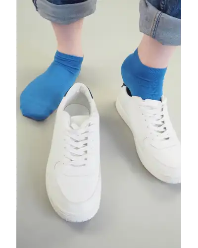 Men PEPER HAROW Classic Mens Trainer Socks - Blue £13.00