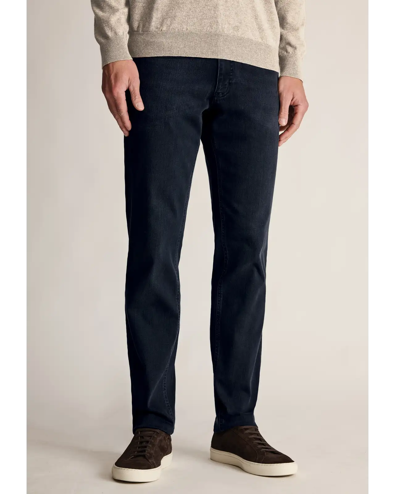 Fit Trousers Brook Taverner Tailored Fit Boulder Blue Black Denim Jeans £54.00