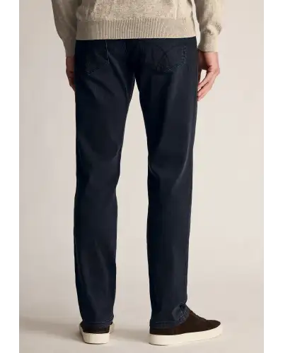 Fit Trousers Brook Taverner Regular Fit Douglas Blue Black Denim Jeans £54.00
