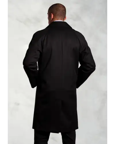 Coats Brook Taverner Black Whipcord Raincoat £161.00