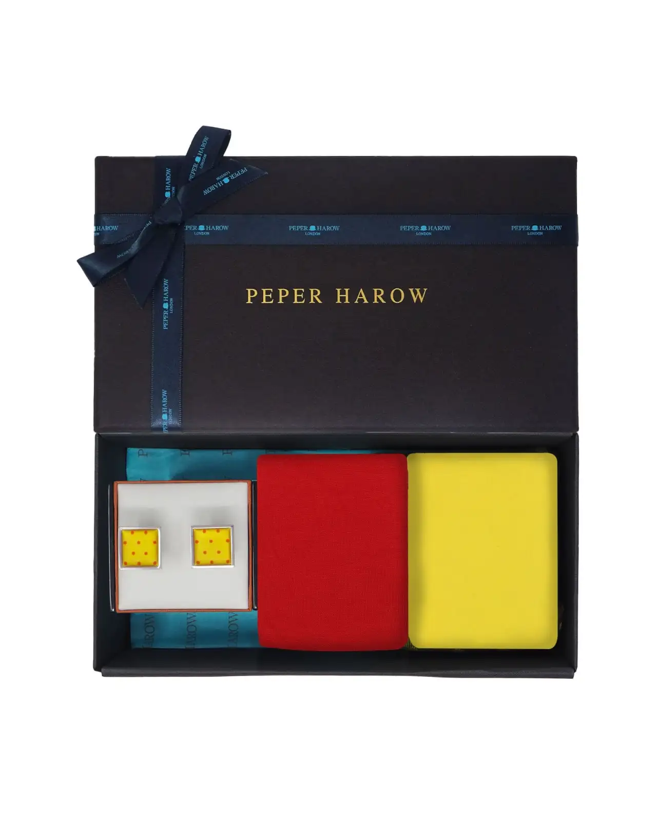 Gents PEPER HAROW Anniversary MenS Cufflink Gift Set- Honey £56.00