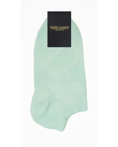Women PEPER HAROW Delicate Womens Trainer Socks - Celeste £11.00