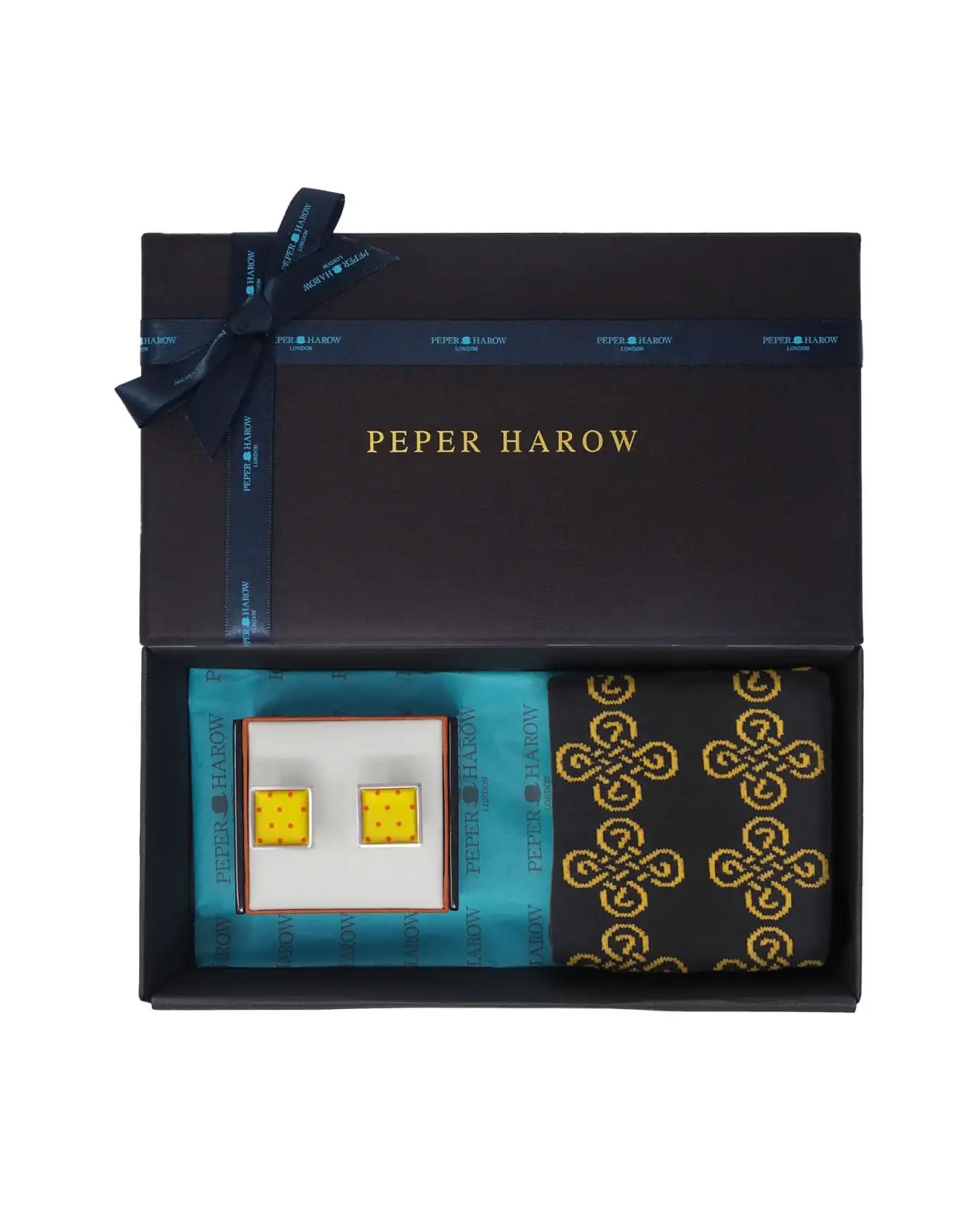 Gents PEPER HAROW For My Son MenS Cufflink Gift Set - Honey £41.00