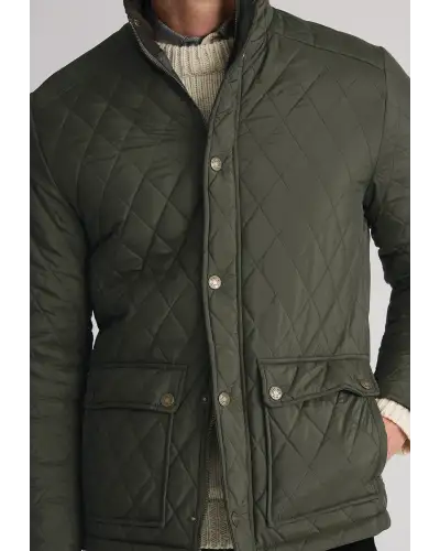 Jackets Brook Taverner Haydock Khaki Quilted Water Repellent Jacket £89.00