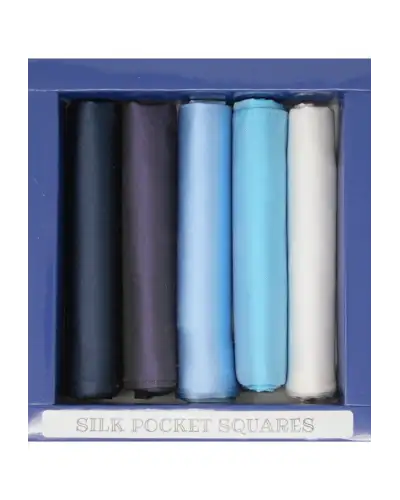 Pocket Square Soprano Ties Soprano Multi Coloured Satin Silk Pocket Squares Pack £23.00