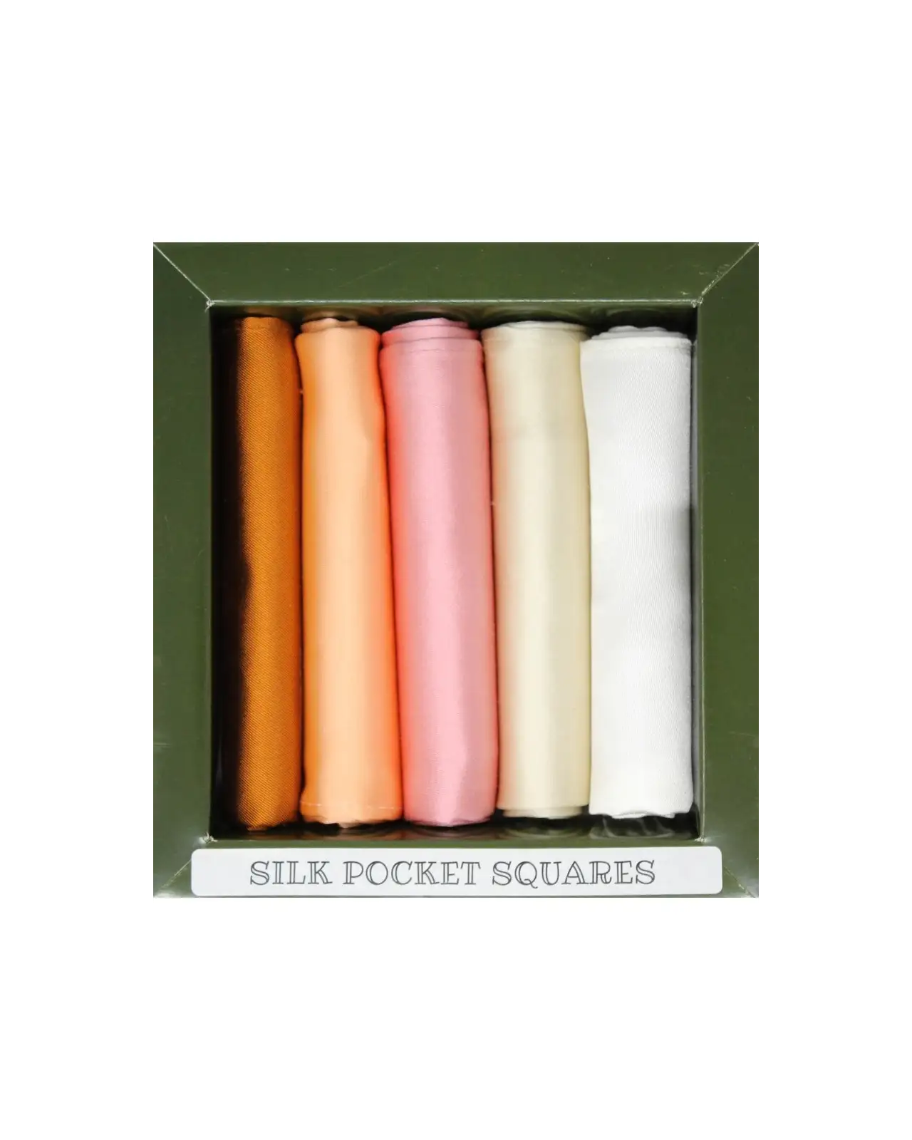 Pocket Square Soprano Ties Soprano Plain Silk 5 Colour Pack Pocket Squares £23.00