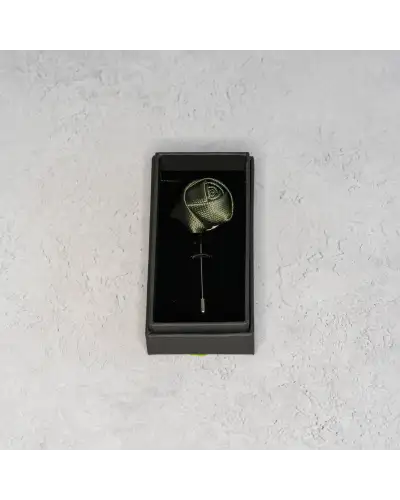 Lapel Pins Victory and Innsbruck Olive Green Textured Floral Lapel Pin £16.00