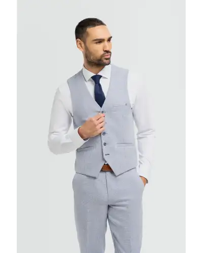 Caridi Sky Waistcoat | Victory and Innsbruck VAN 10857242165407 Waistcoat Mens Clothing