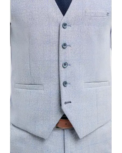 Caridi Sky Waistcoat | Victory and Innsbruck VAN 10857242165407 Waistcoat Mens Clothing