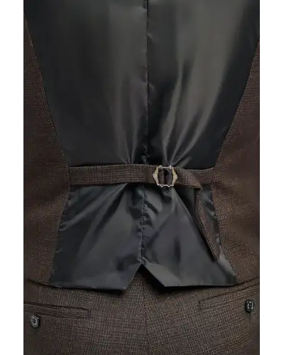 Caridi Brown Waistcoat | Victory and Innsbruck VAN 10857242067103 Waistcoat Mens Clothing