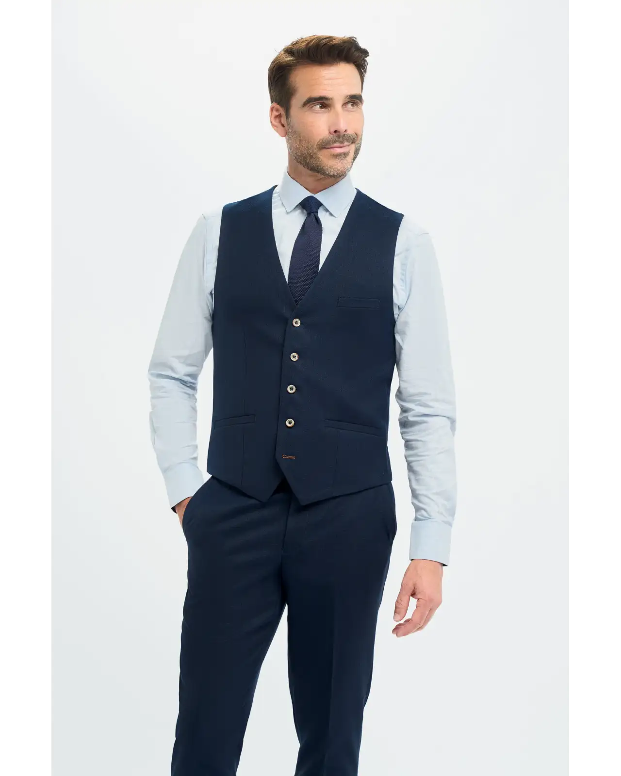 Tropez Navy Waistcoat | Victory and Innsbruck VAN 10855668646047 Waistcoat Mens Clothing